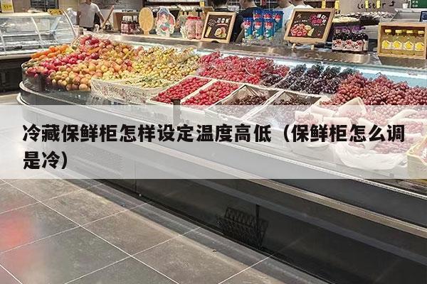 冷藏保鲜柜怎样设定温度高低（保鲜柜怎么调是冷）