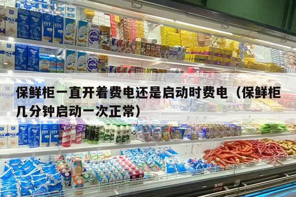 保鲜柜一直开着费电还是启动时费电（保鲜柜几分钟启动一次正常）