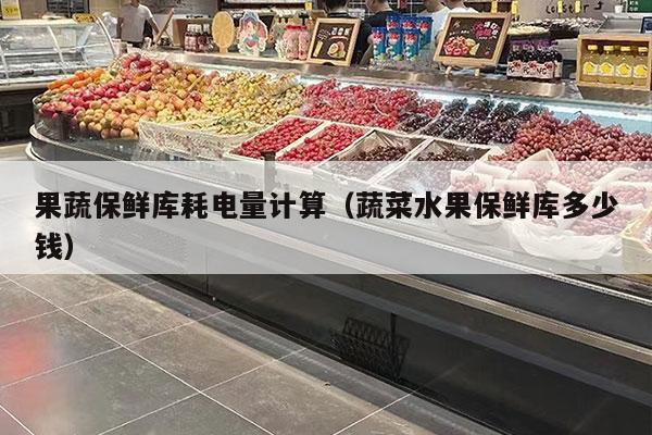 果蔬保鲜库耗电量计算（蔬菜水果保鲜库多少钱）