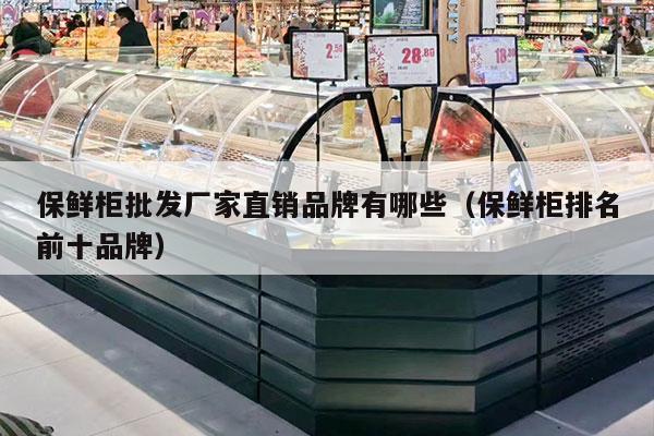 保鲜柜批发厂家直销品牌有哪些（保鲜柜排名前十品牌）