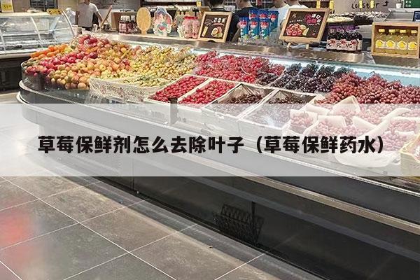 草莓保鲜剂怎么去除叶子（草莓保鲜药水）