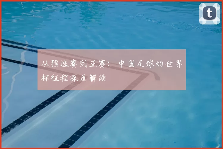 从预选赛到正赛:中国足球的世界杯征程深度解读
