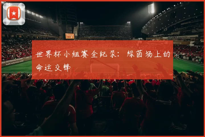 世界杯小组赛全纪录:绿茵场上的命运交锋