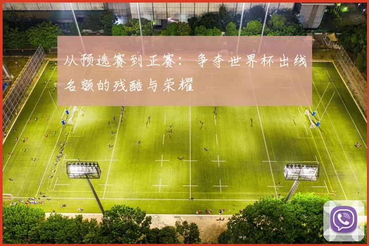 从预选赛到正赛:争夺世界杯出线名额的残酷与荣耀